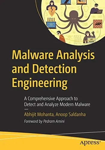 Malware Analysis and Detection Engineering Book Cover