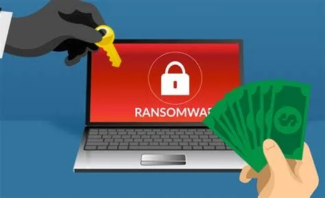 Ransomware Encryption Screen
