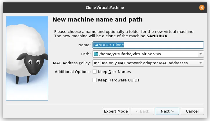 VM Clone Wizard
