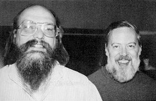 Ken Thompson ve Dennis Ritchie - Unix ve C Dilinin Yaratıcıları